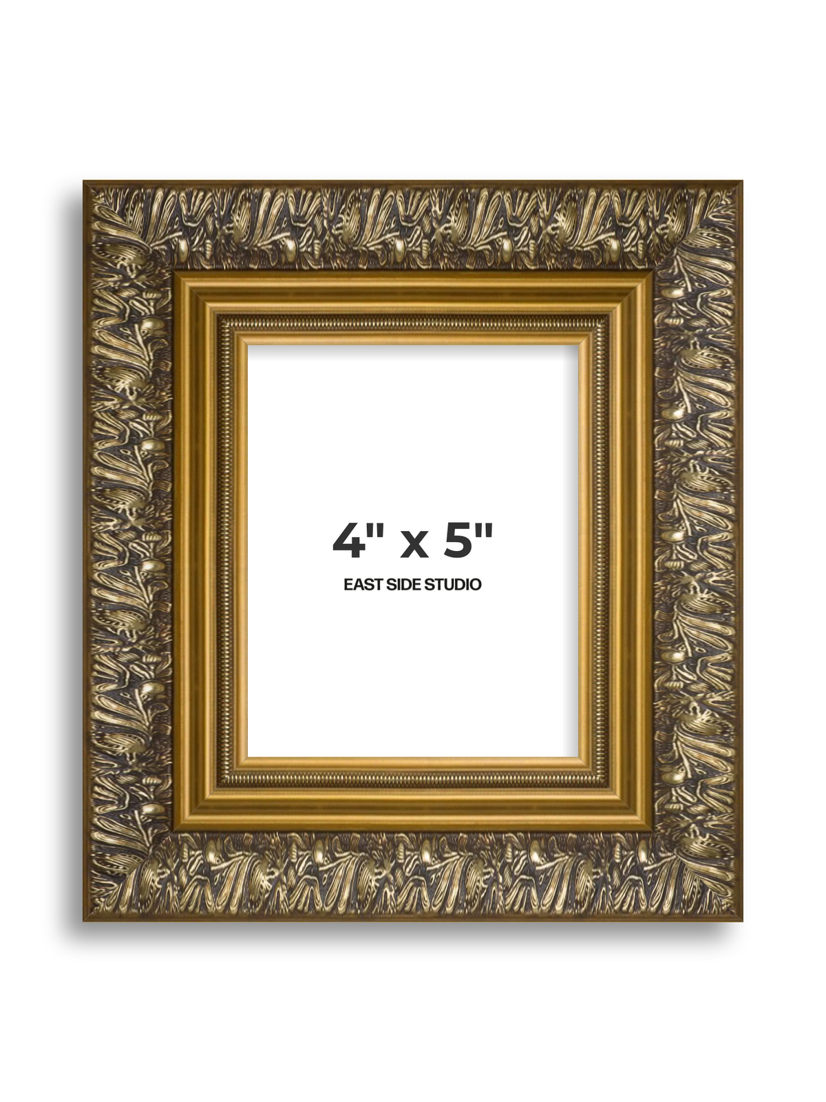 Acanthus Gold 4" x 5" picture frame