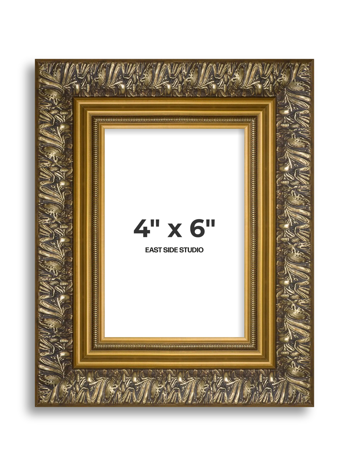 Acanthus Gold 4" x 6" picture frame