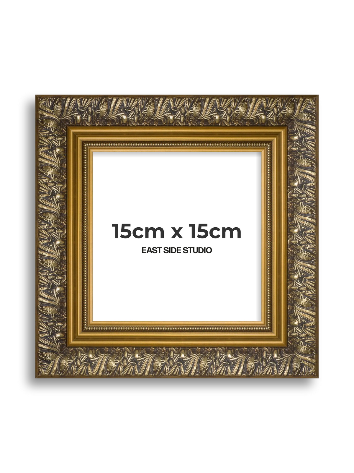 Acanthus Gold 15cm x 15cm picture frame