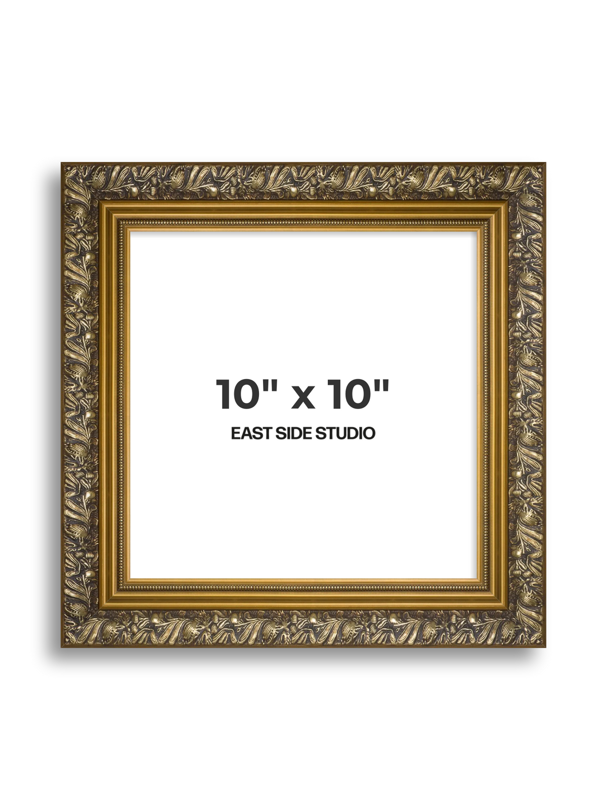 Acanthus Gold 10" x 10" picture frame