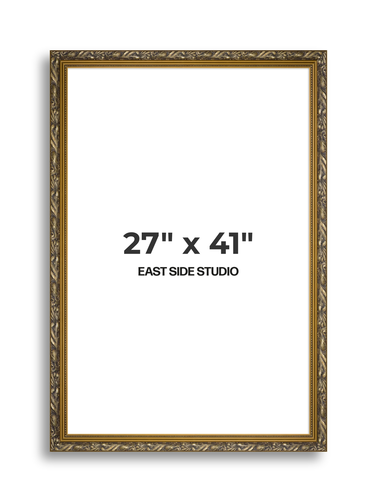 Acanthus Gold 27" x 41" picture frame