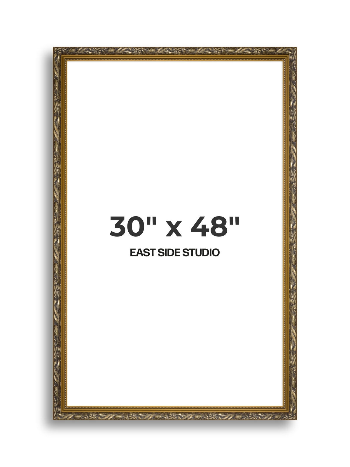Acanthus Gold 30" x 48" picture frame