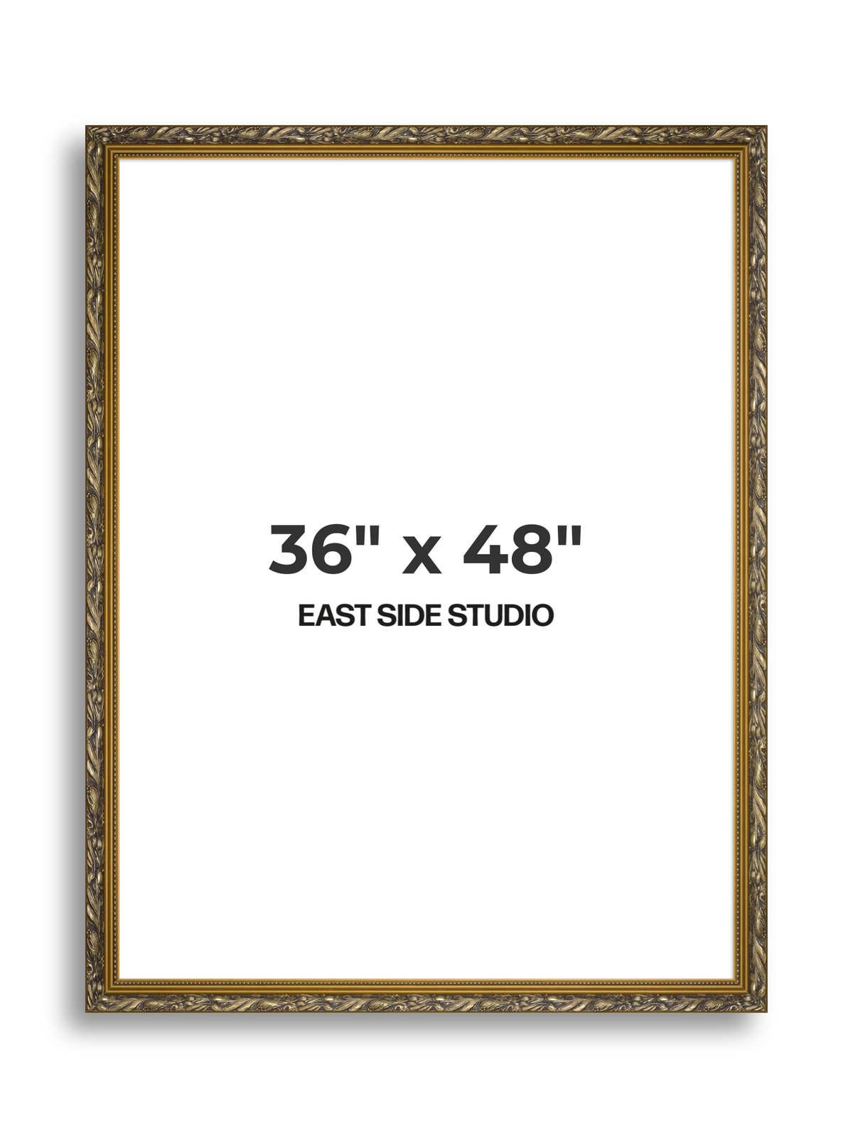 Acanthus Gold 36" x 48" picture frame