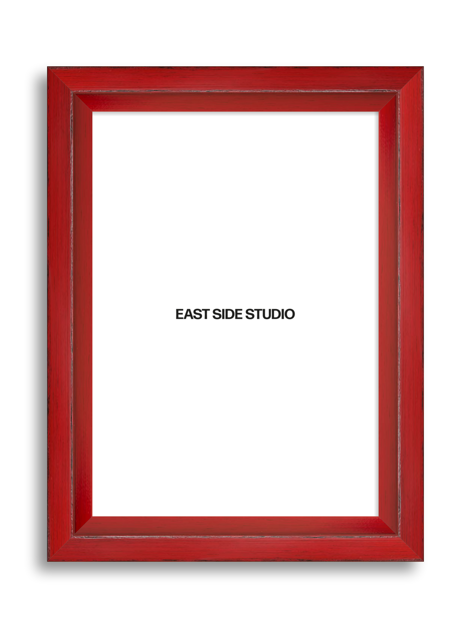 Crimson Red canvas tray frame