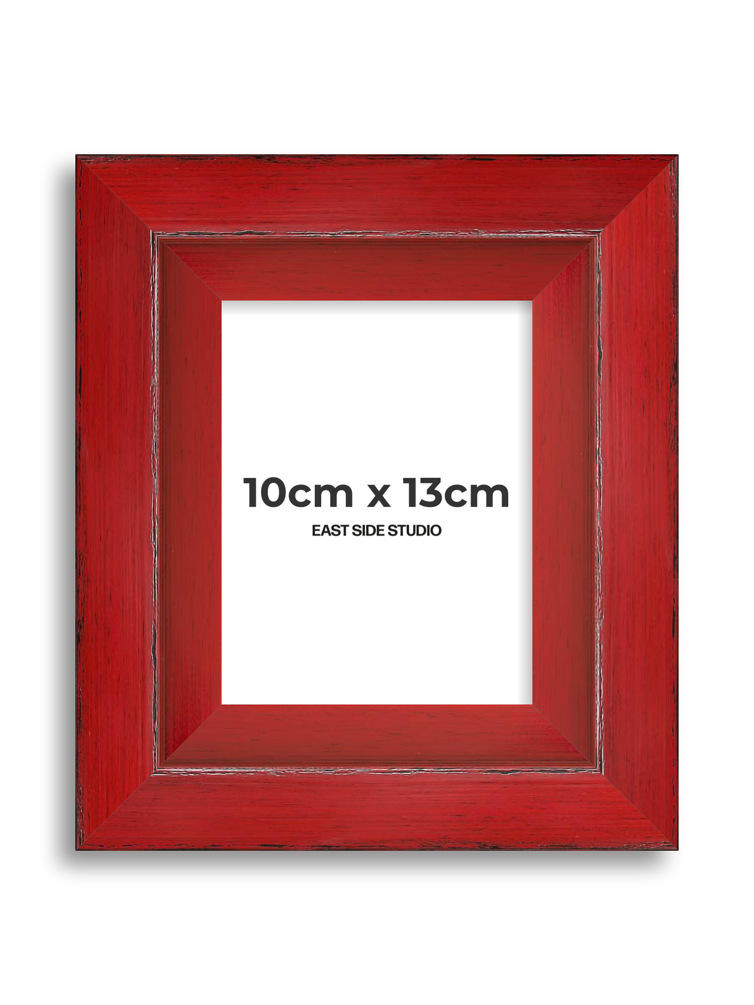 Crimson Red 10cm x 13cm picture frame