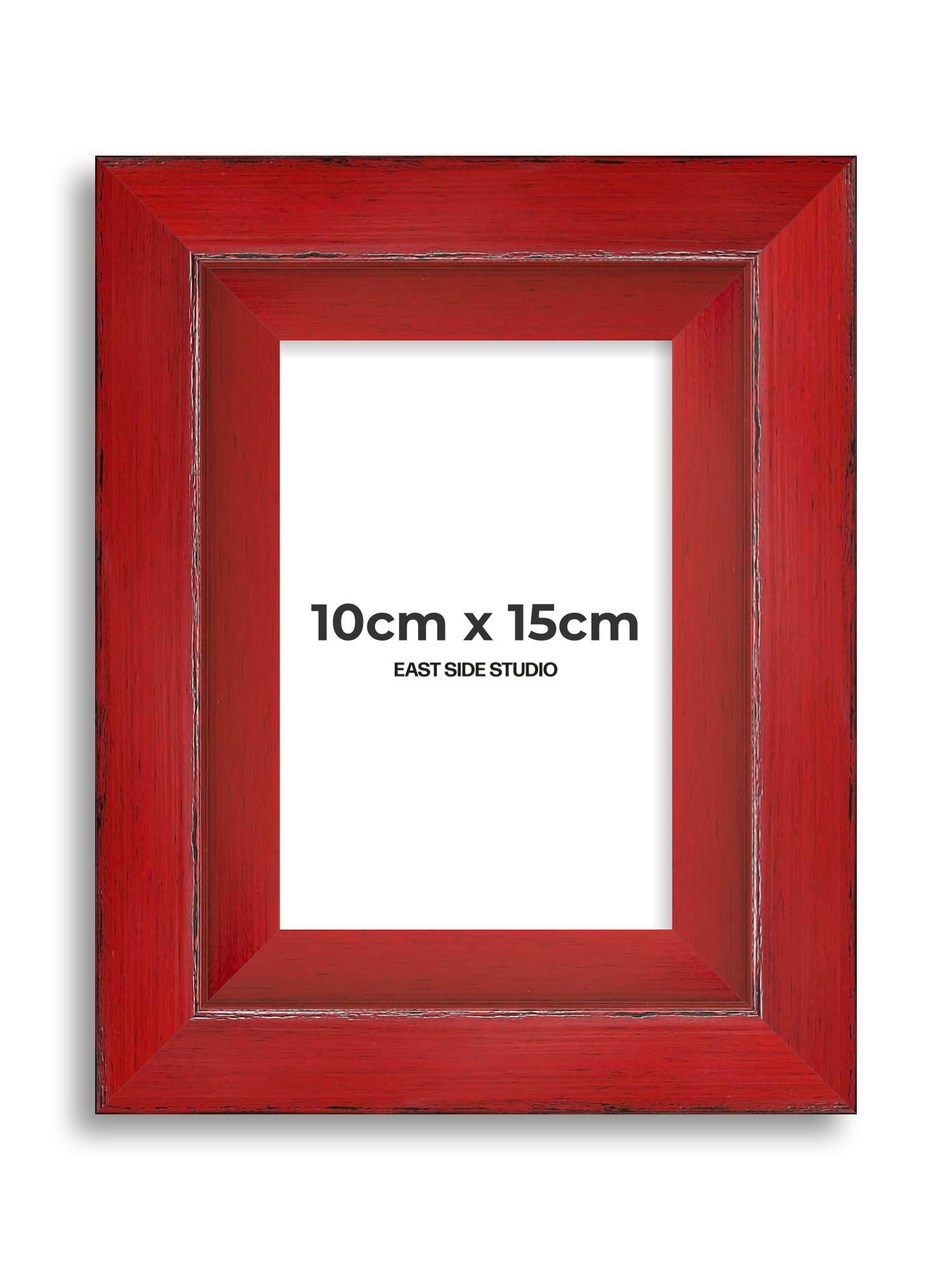 Crimson Red 10cm x 15cm picture frame
