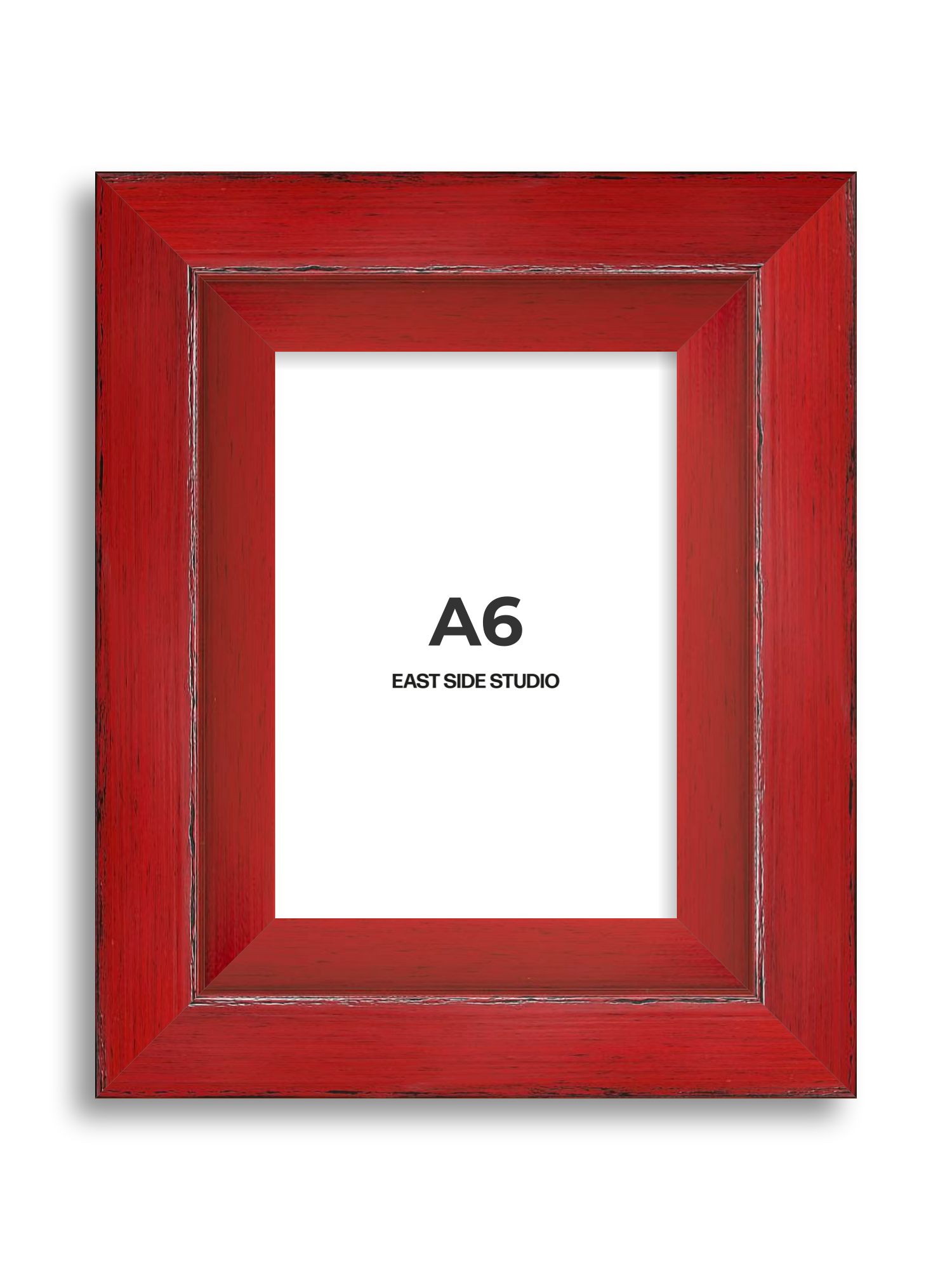 Crimson Red A6 picture frame