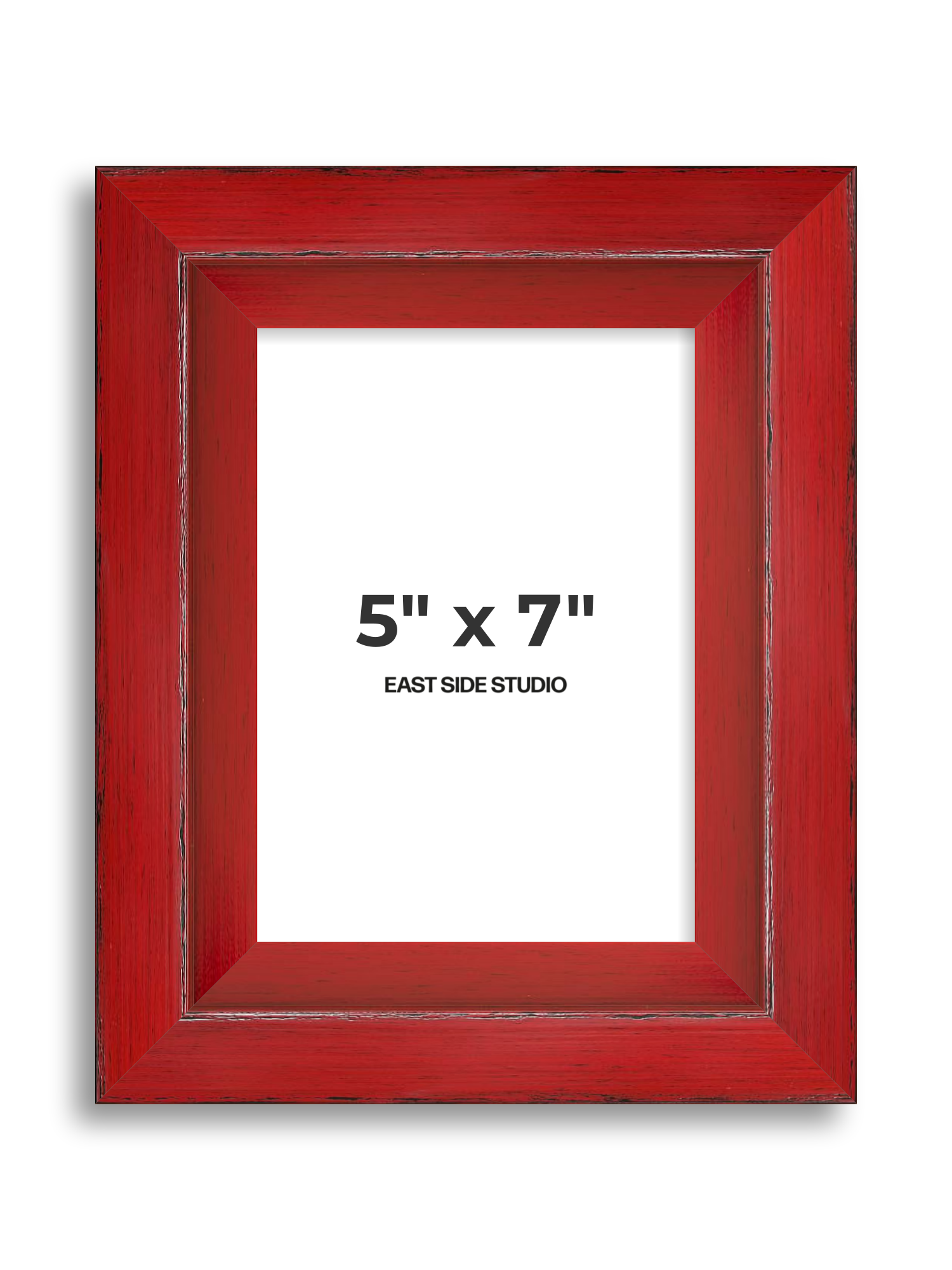 Crimson Red 5" x 7" picture frame