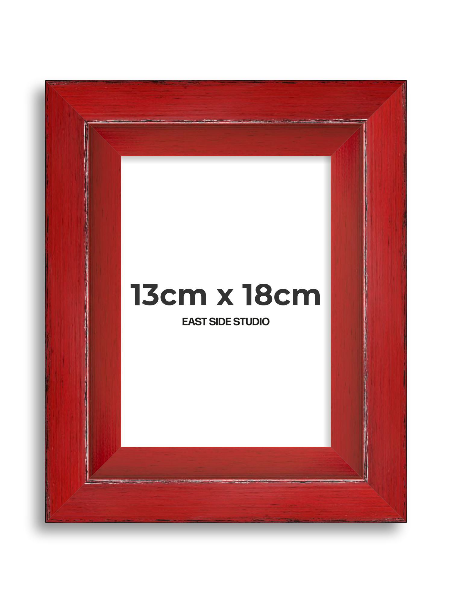 Crimson Red 13cm x 18cm picture frame