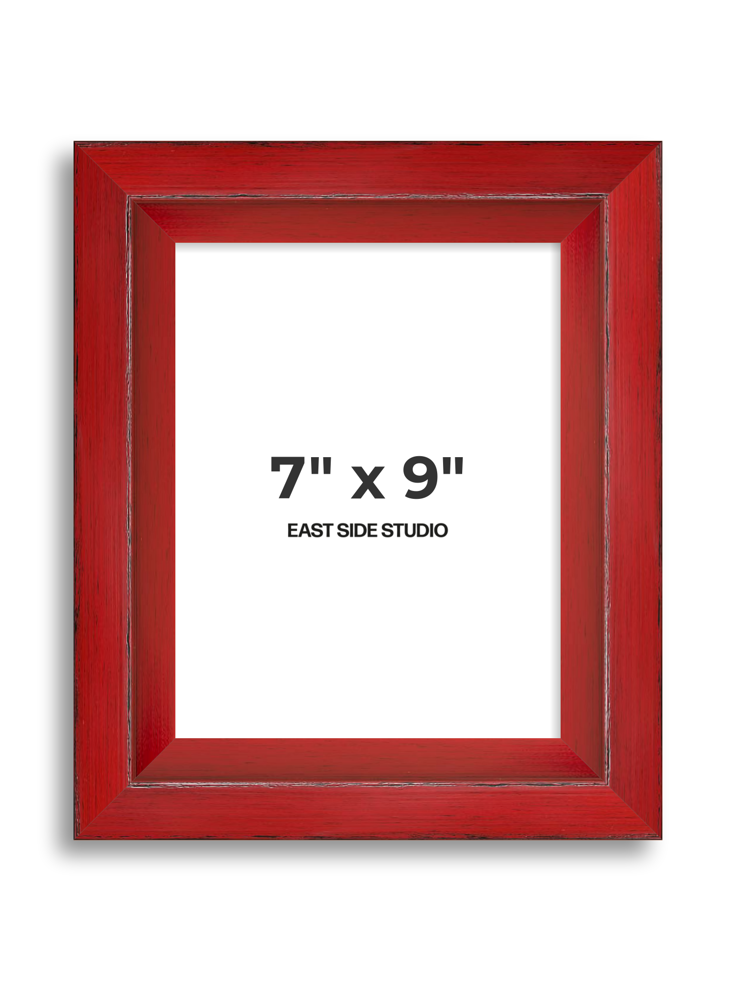 Crimson Red 7" x 9" picture frame