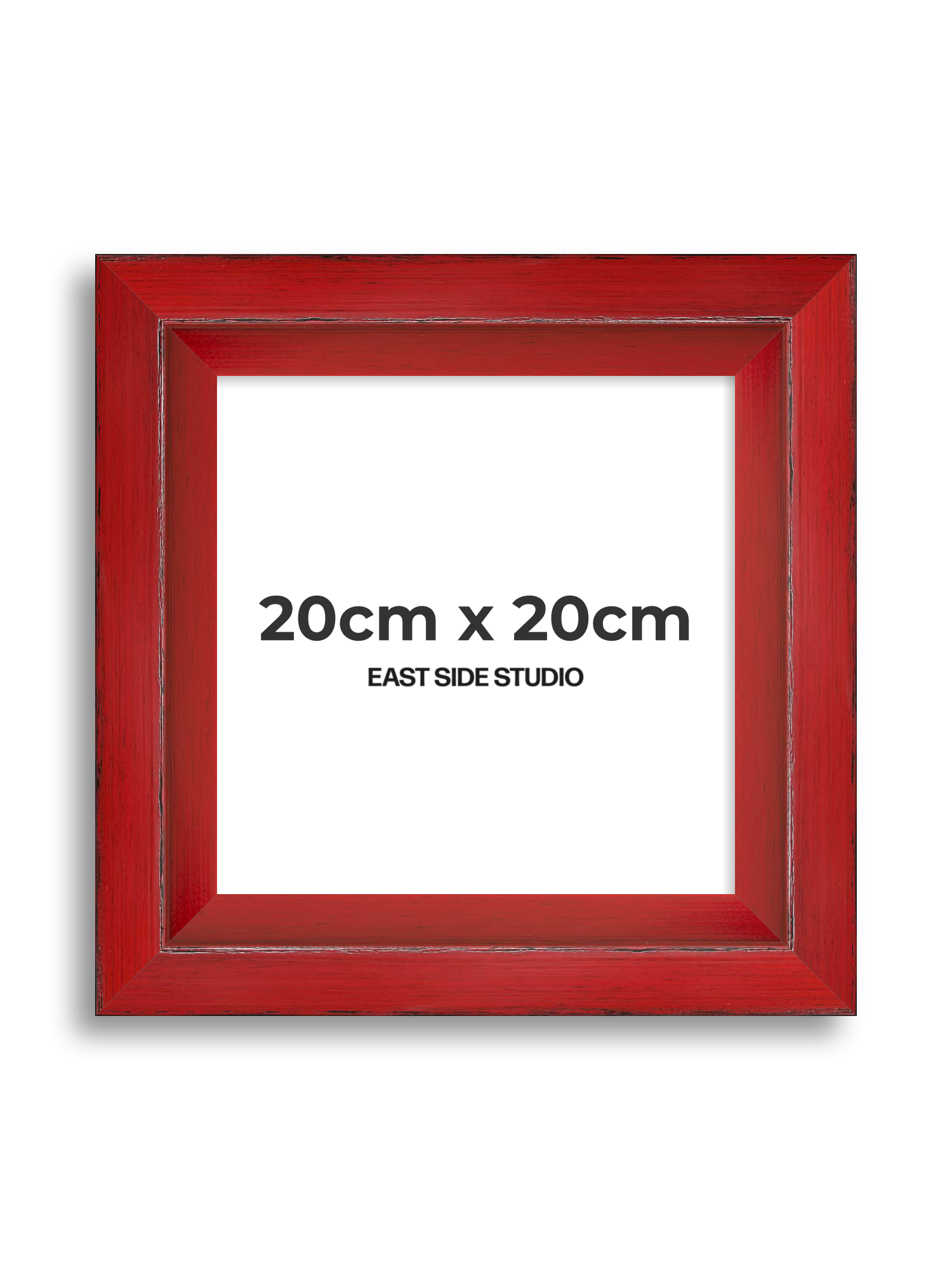 Crimson Red 20cm x 20cm picture frame