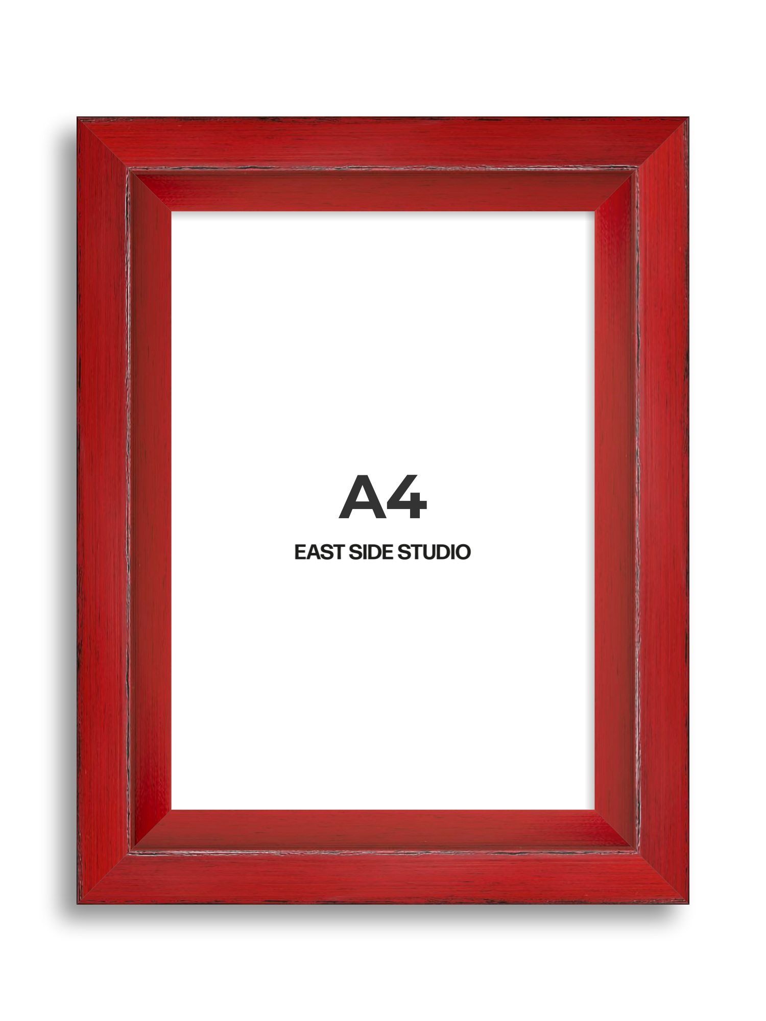 Crimson Red A4 picture frame