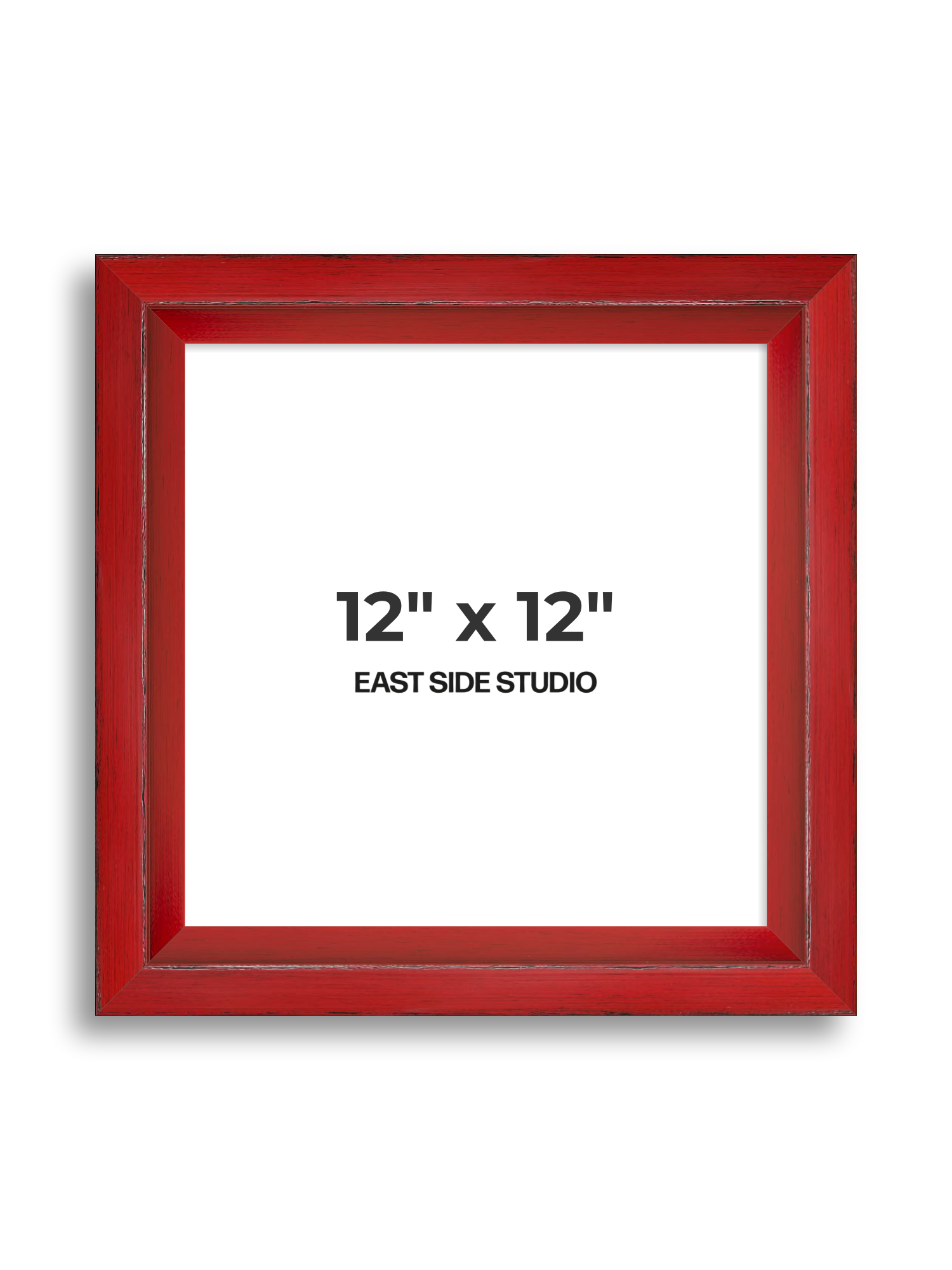 Crimson Red 12" x 12" picture frame