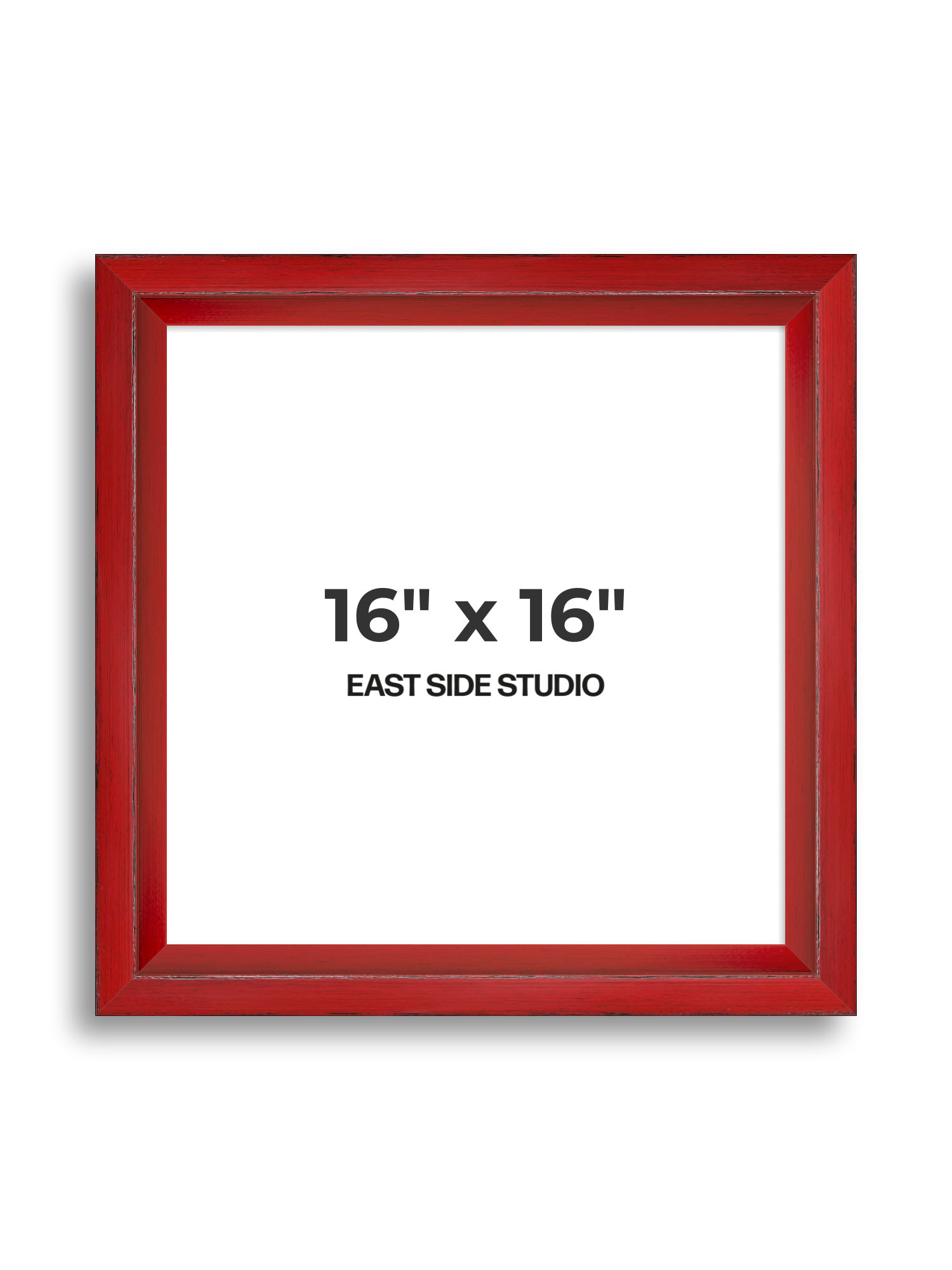 Crimson Red 16" x 16" picture frame