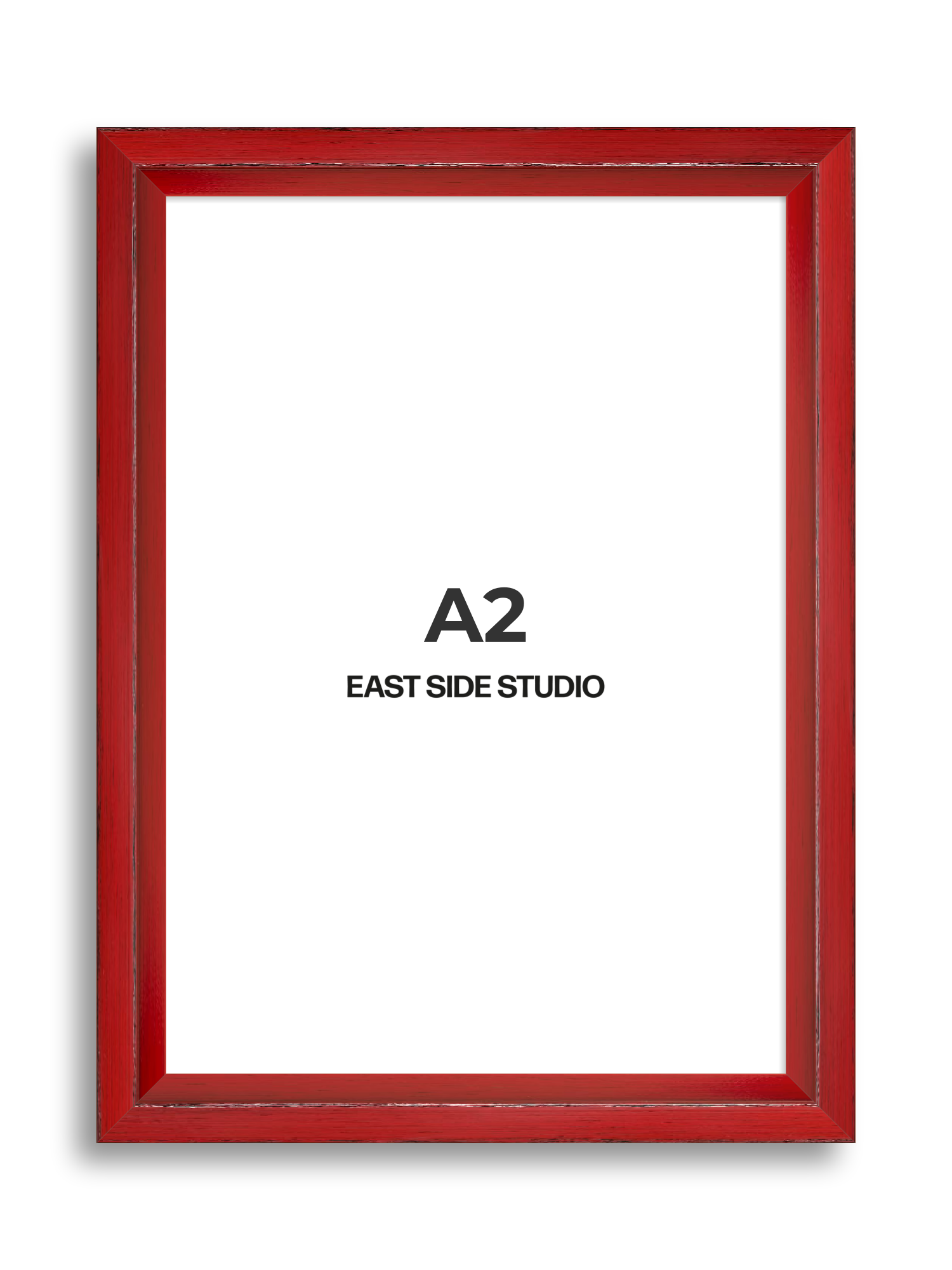 Crimson Red A2 picture frame