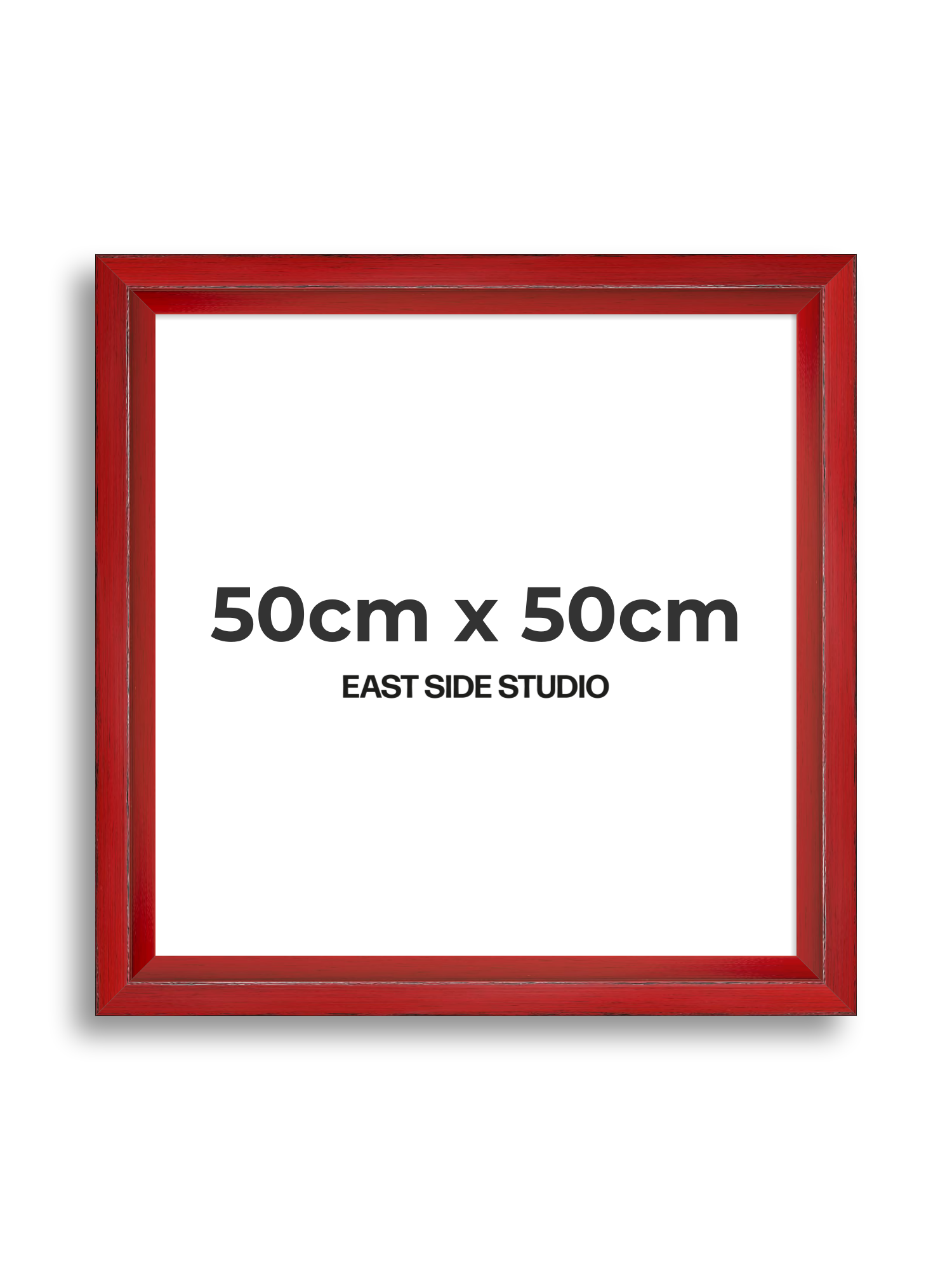 Crimson Red 50cm x 50cm picture frame