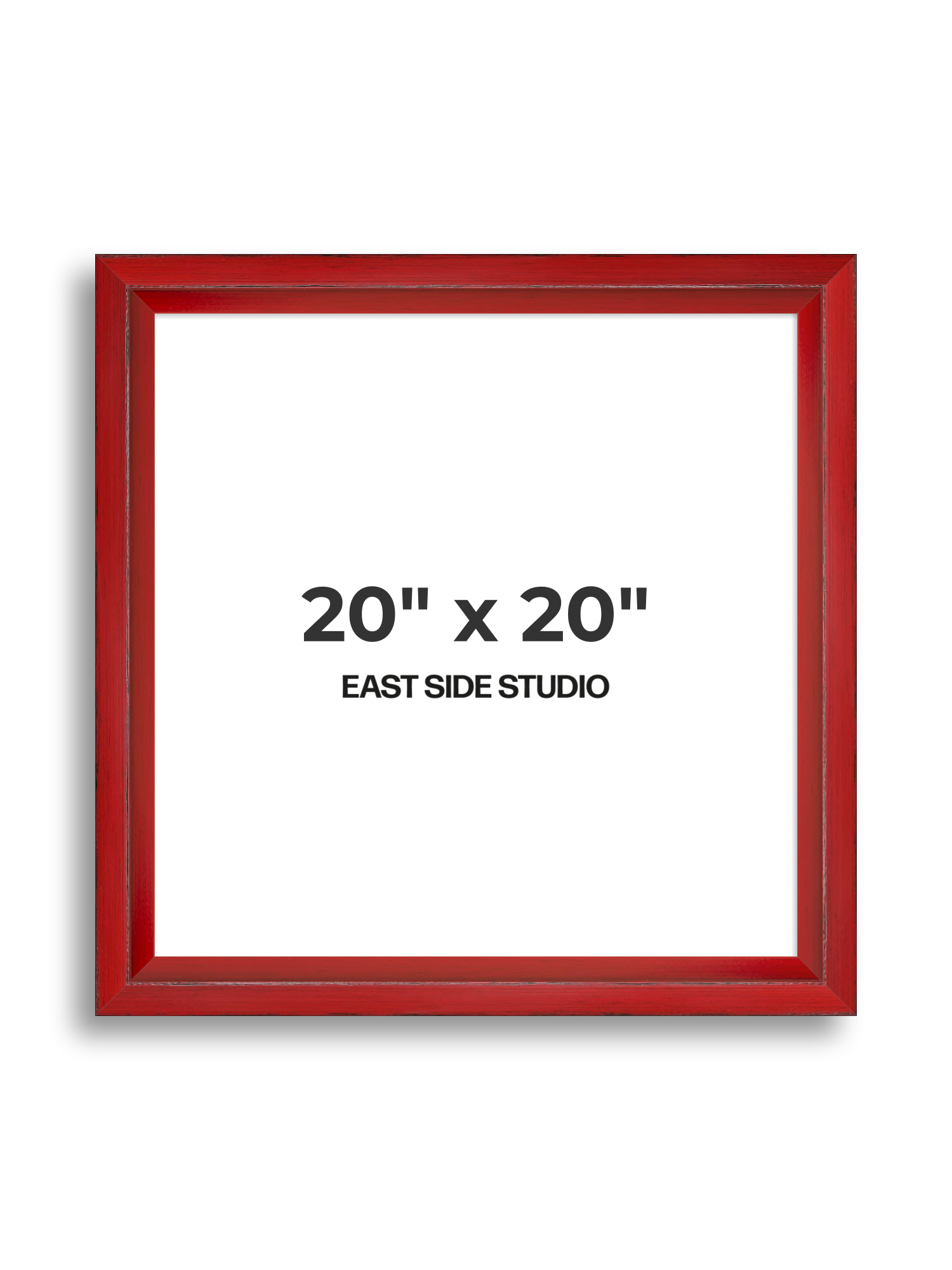 Crimson Red 20" x 20" picture frame