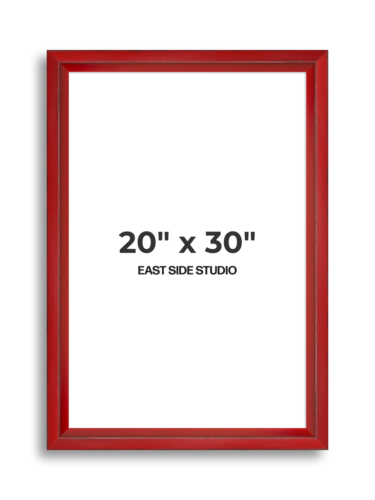 Crimson Red 20" x 30" picture frame