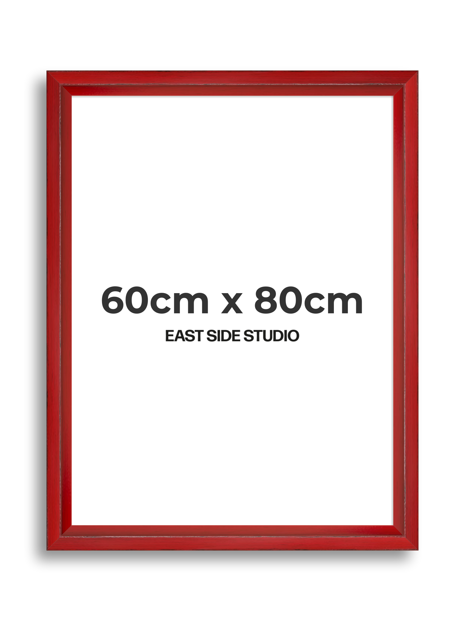 Crimson Red 60cm x 80cm picture frame