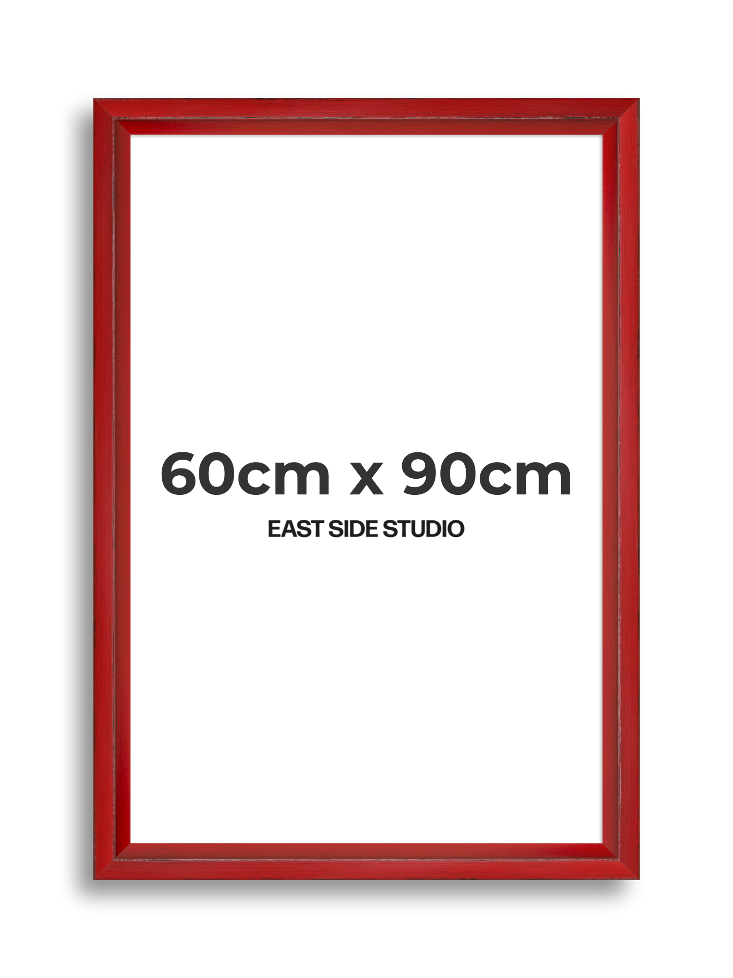 Crimson Red 60cm x 90cm picture frame