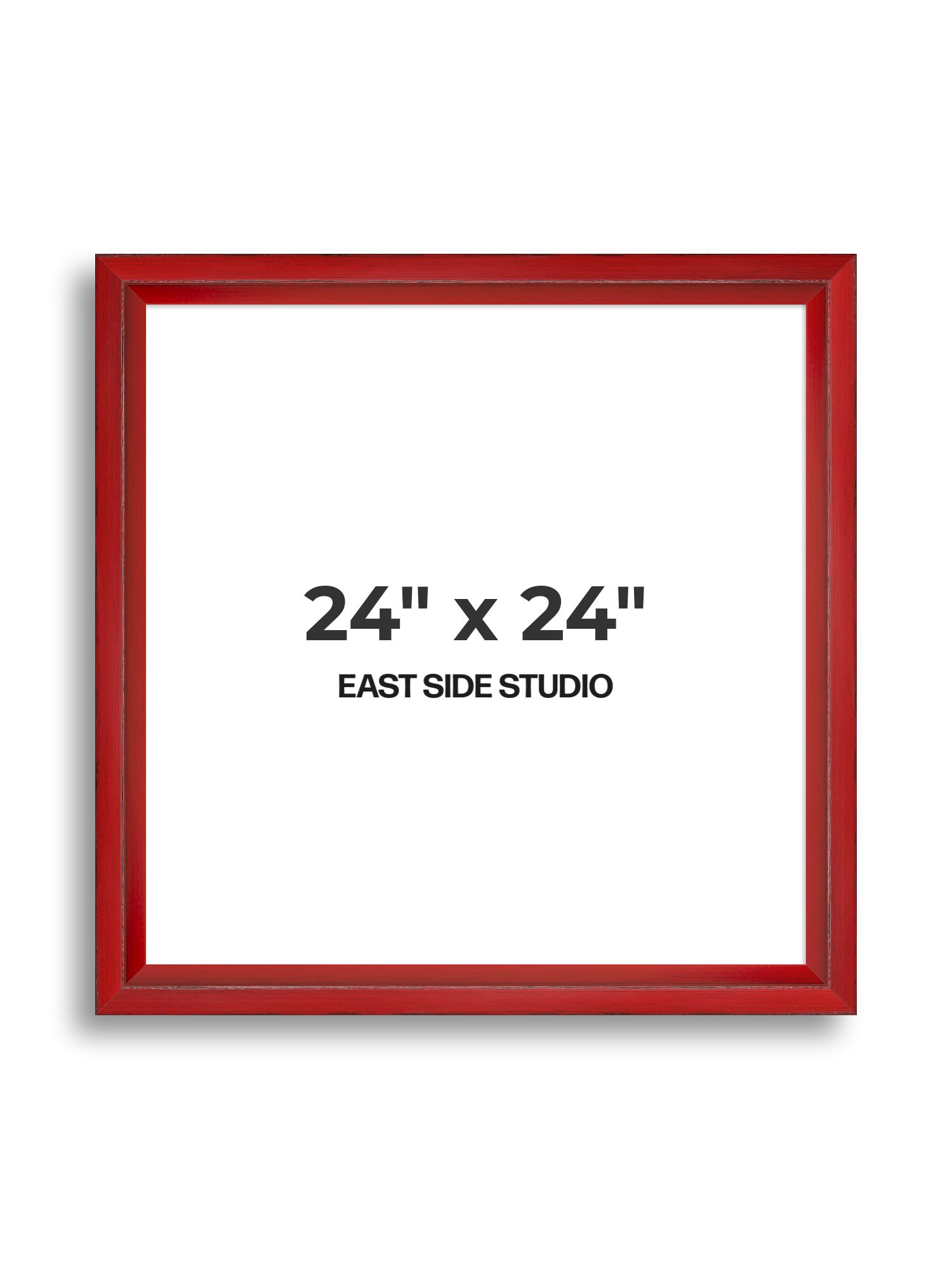 Crimson Red 24" x 24" picture frame