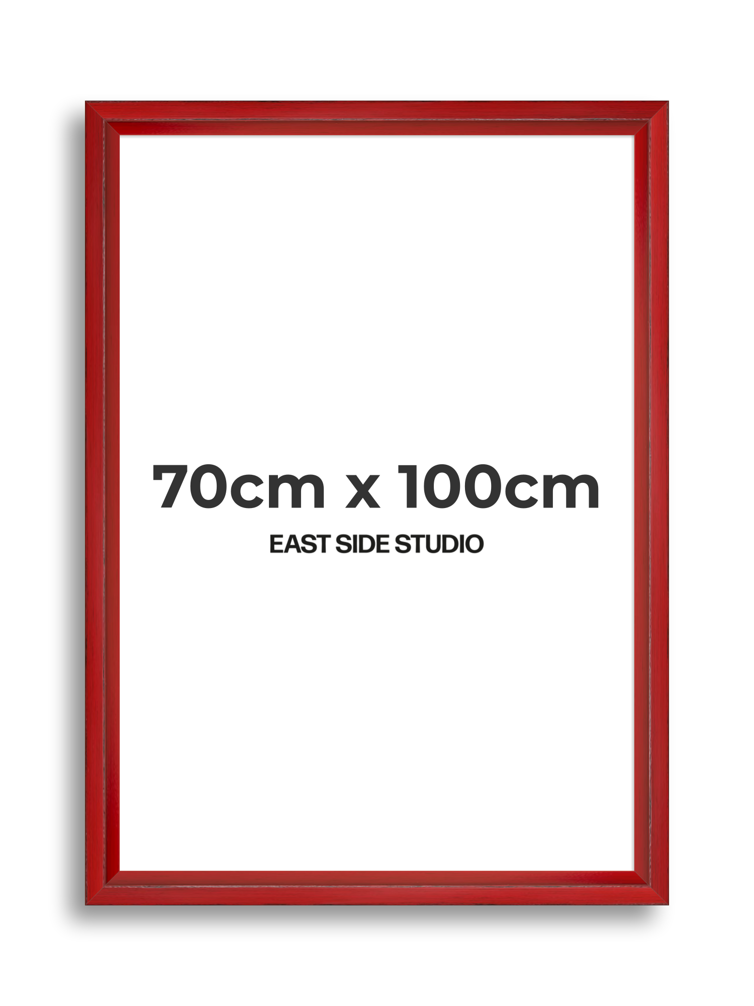 Crimson Red 70cm x 100cm picture frame
