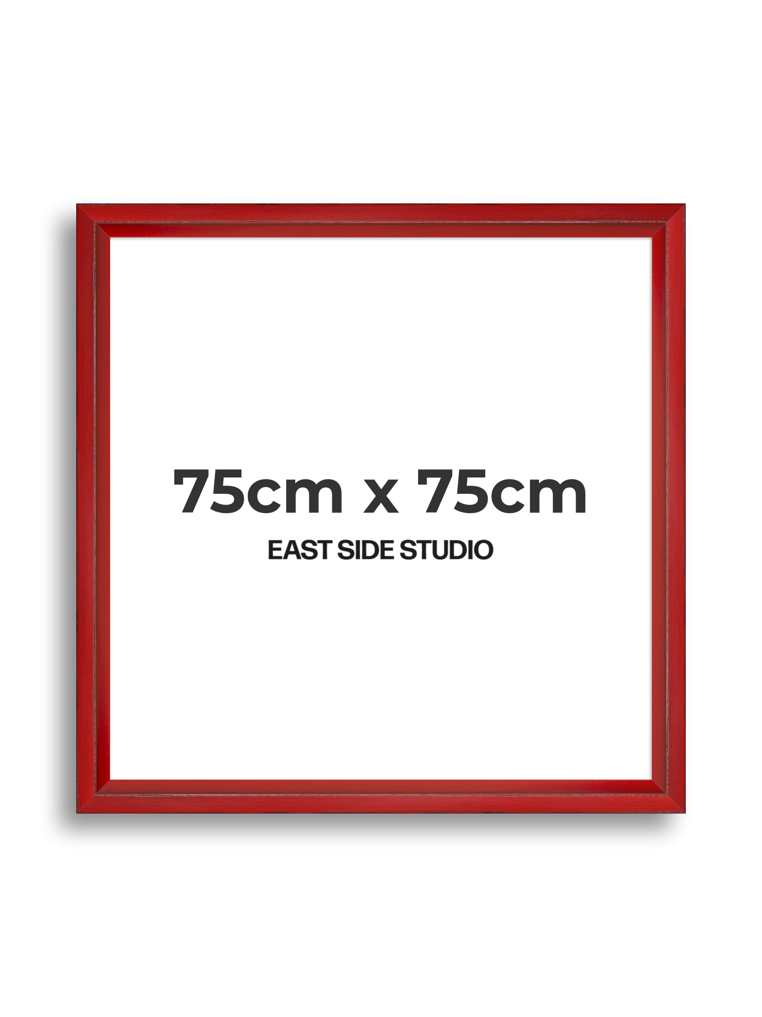 Crimson Red 75cm x 75cm picture frame
