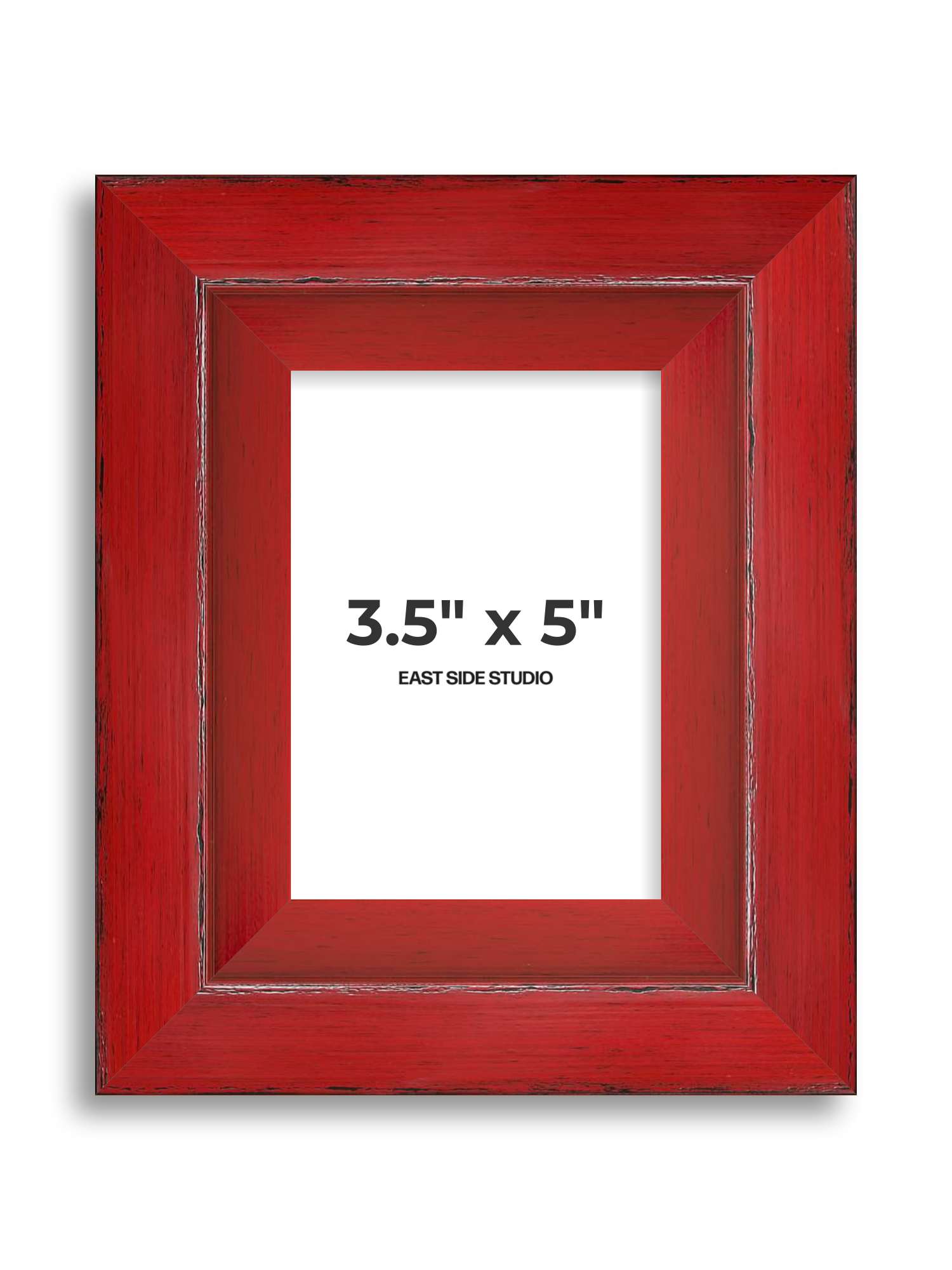 Crimson Red 3.5" x 5" picture frame