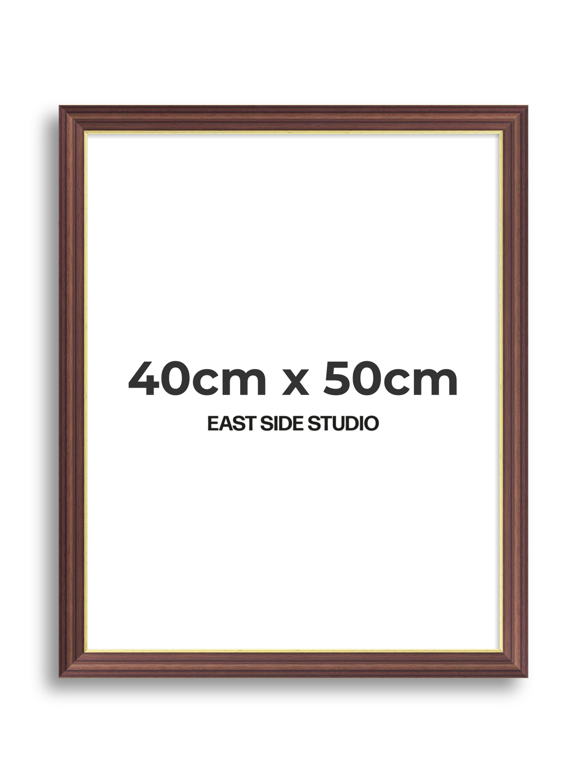 Antique Walnut & Gold 40cm x 50cm picture frame