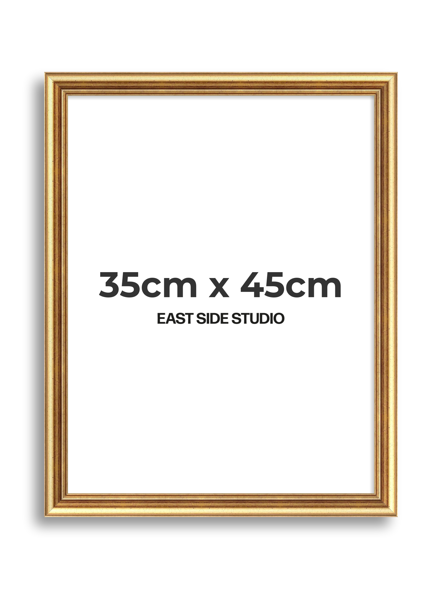 Cushioned Gold 35cm x 45cm picture frame