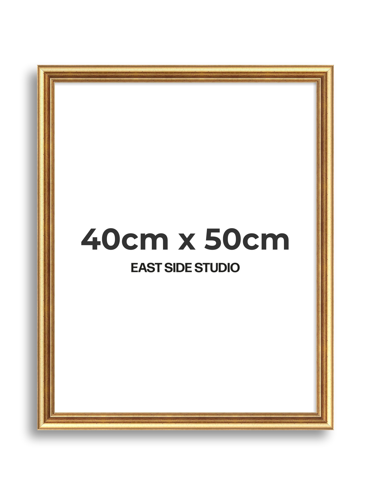 Cushioned Gold 40cm x 50cm picture frame