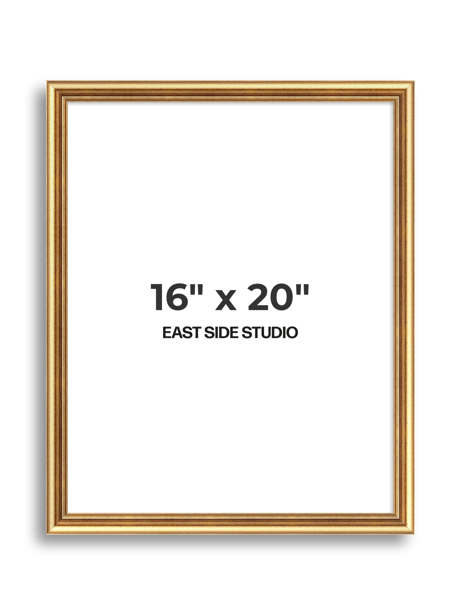 Cushioned Gold 16" x 20" picture frame