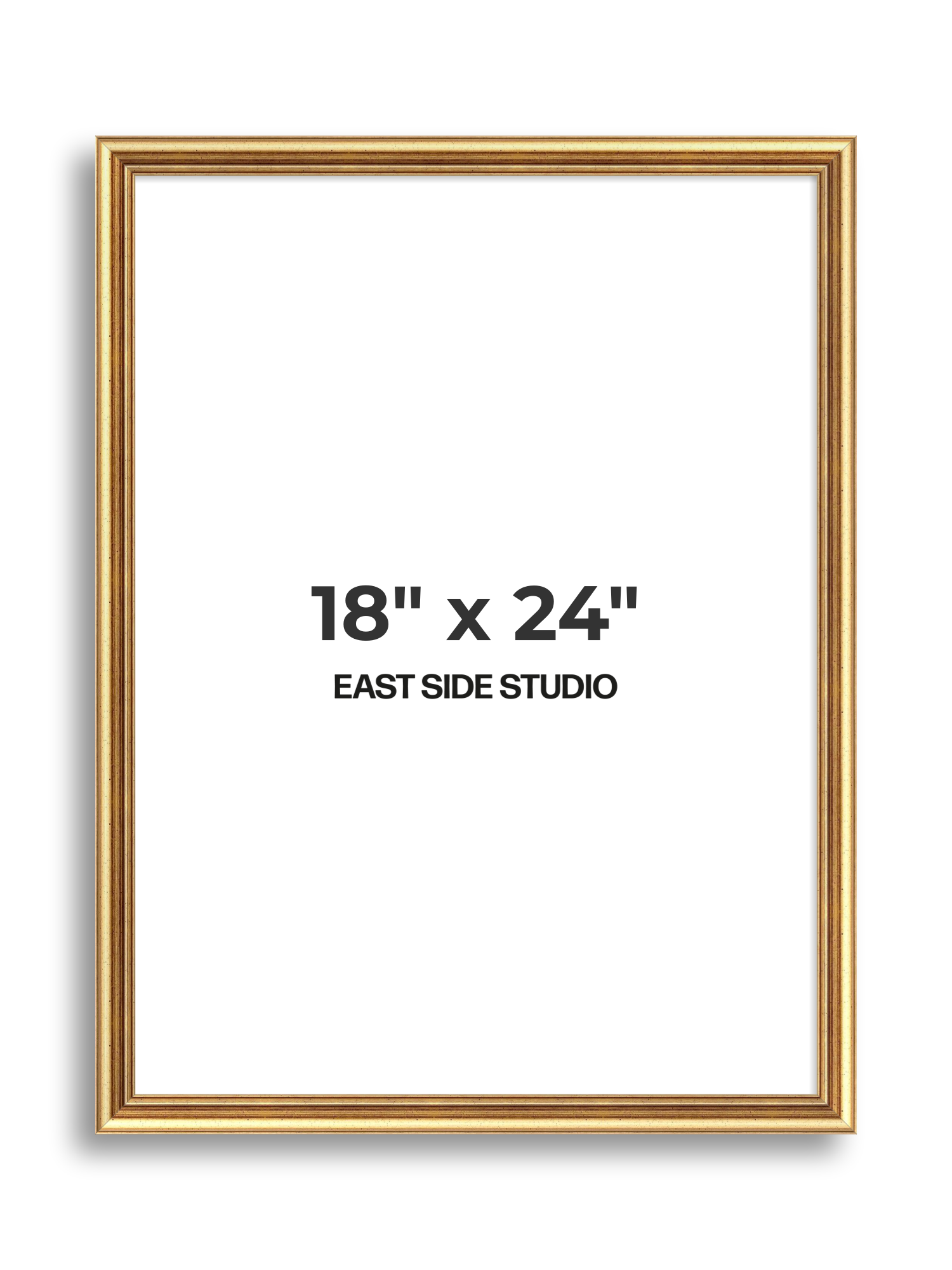 Cushioned Gold 18" x 24" picture frame