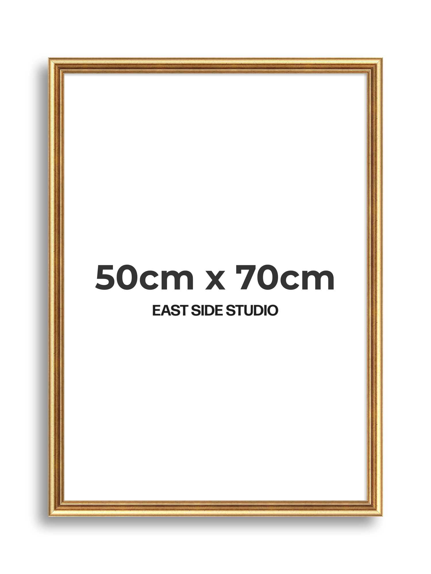 Cushioned Gold 50cm x 70cm picture frame