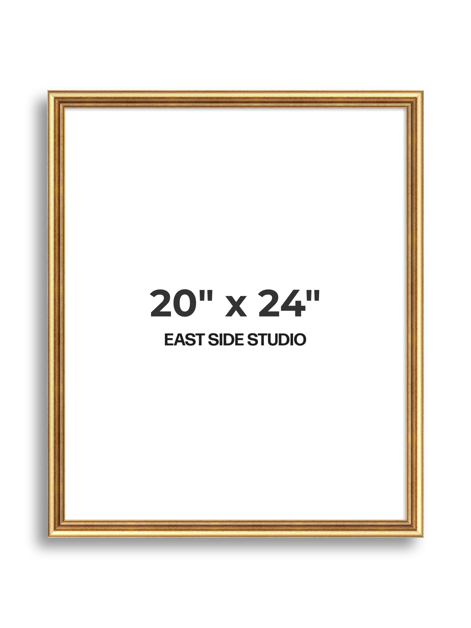 Cushioned Gold 20" x 24" picture frame