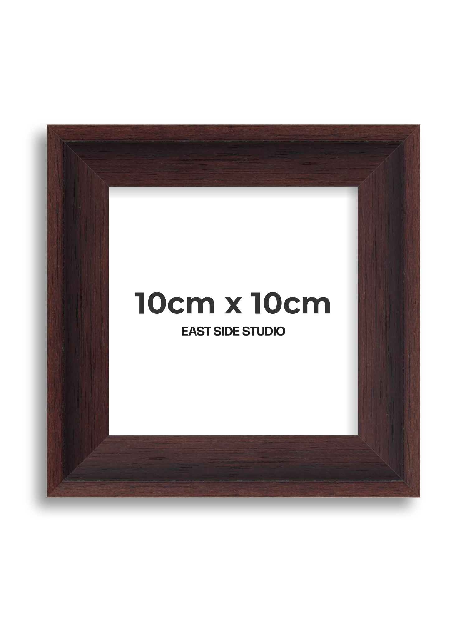 Wenge 10cm x 10cm picture frame