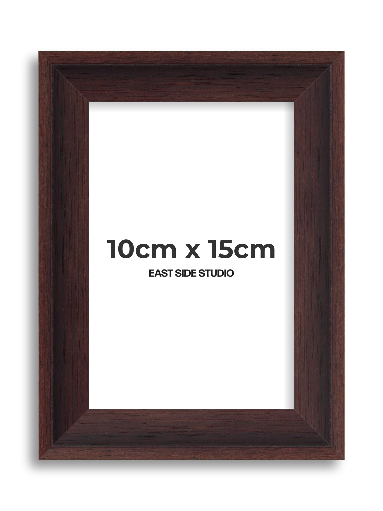 Wenge 10cm x 15cm picture frame