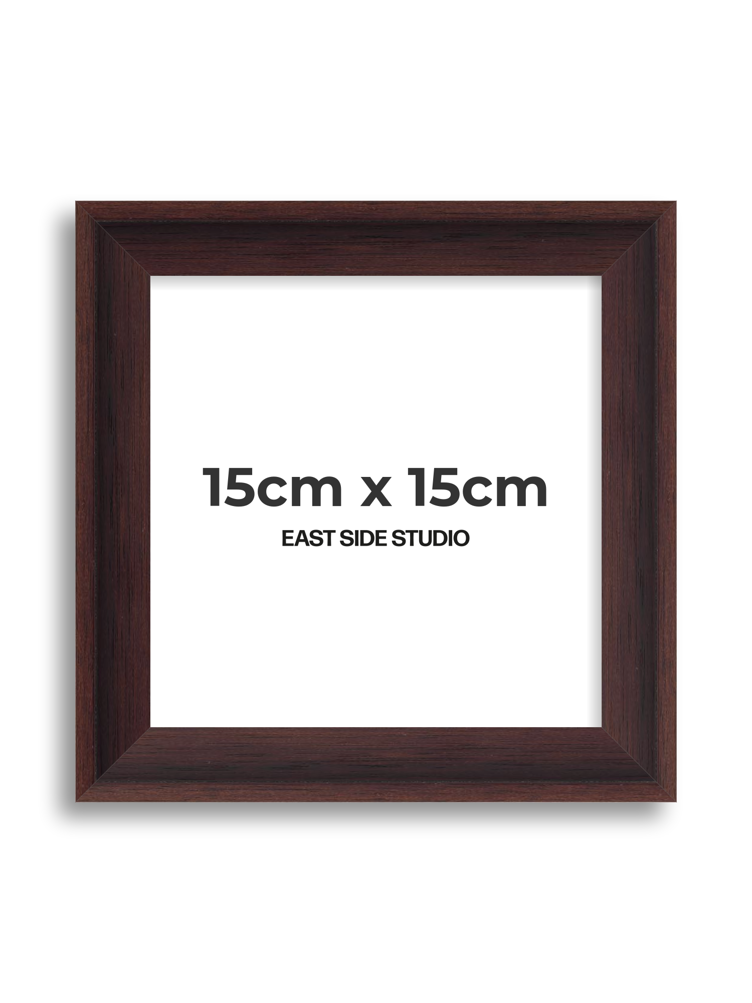 Wenge 15cm x 15cm picture frame
