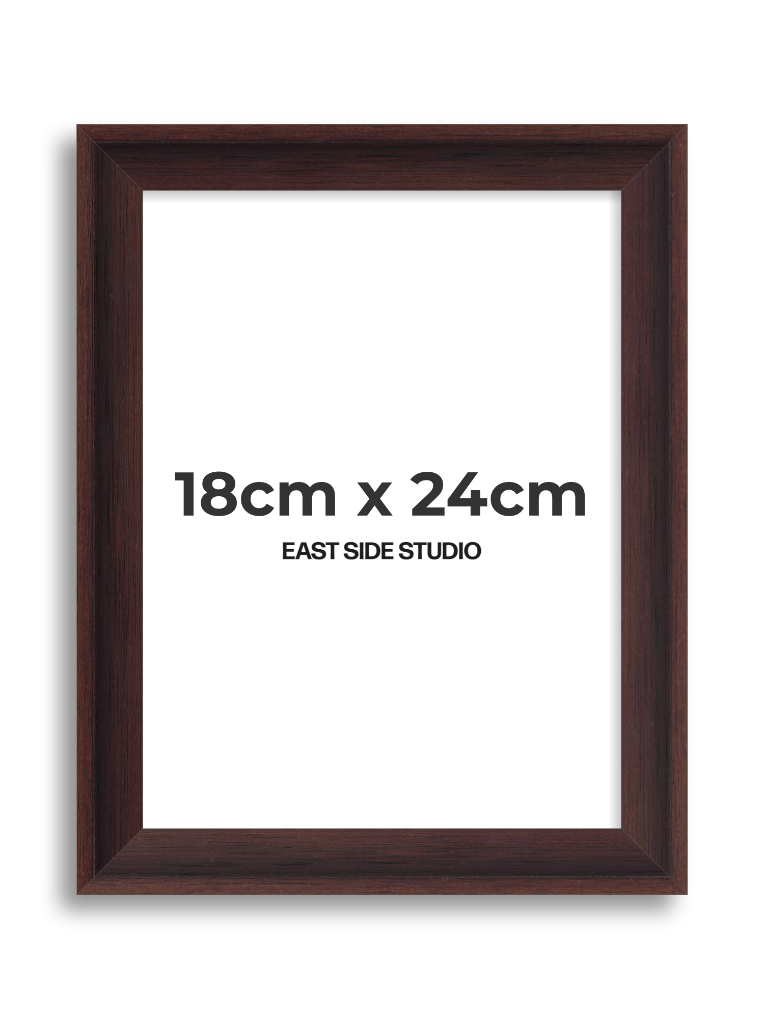 Wenge 18cm x 24cm picture frame
