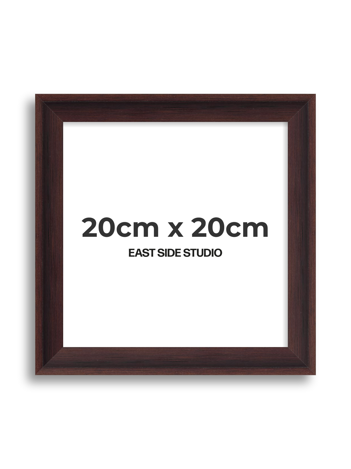 Wenge 20cm x 20cm picture frame