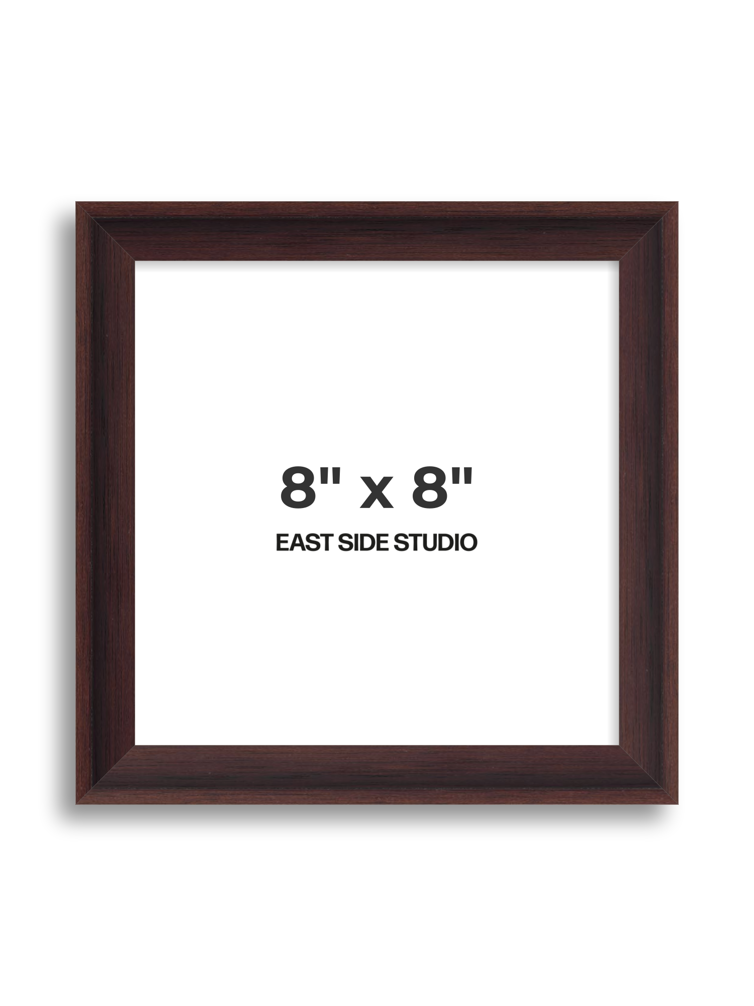 Wenge 8" x 8" picture frame