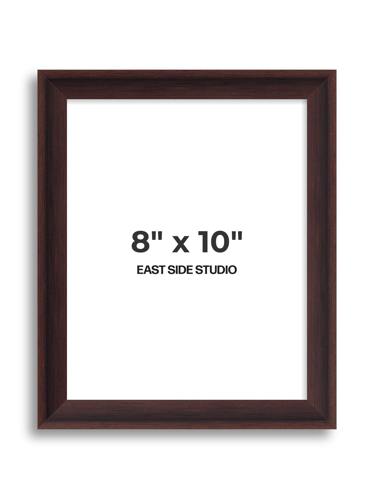 Wenge 8" x 10" picture frame