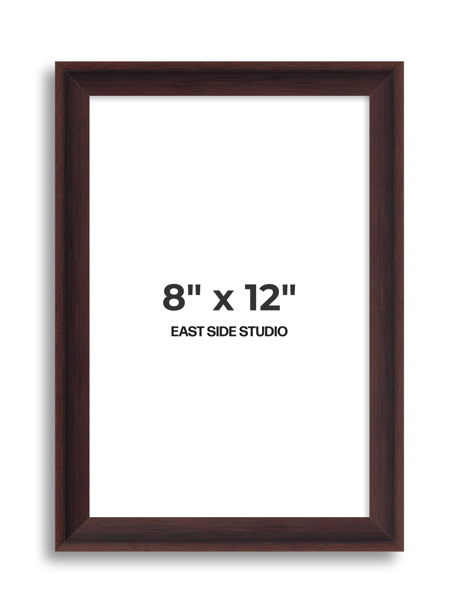 Wenge 8" x 12" picture frame