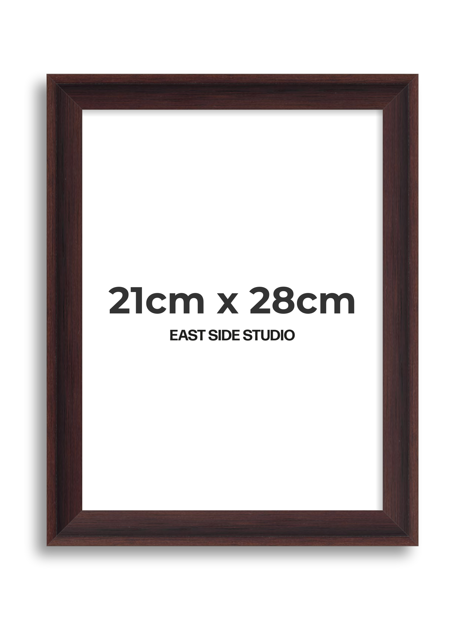 Wenge 21cm x 28cm picture frame
