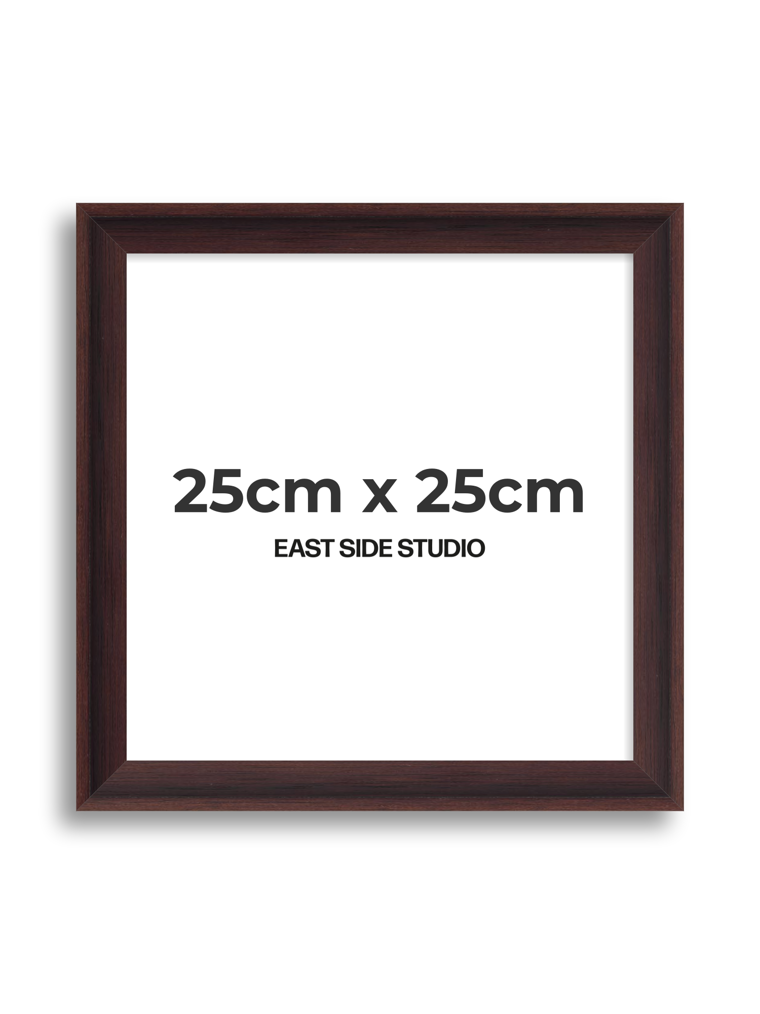 Wenge 25cm x 25cm picture frame