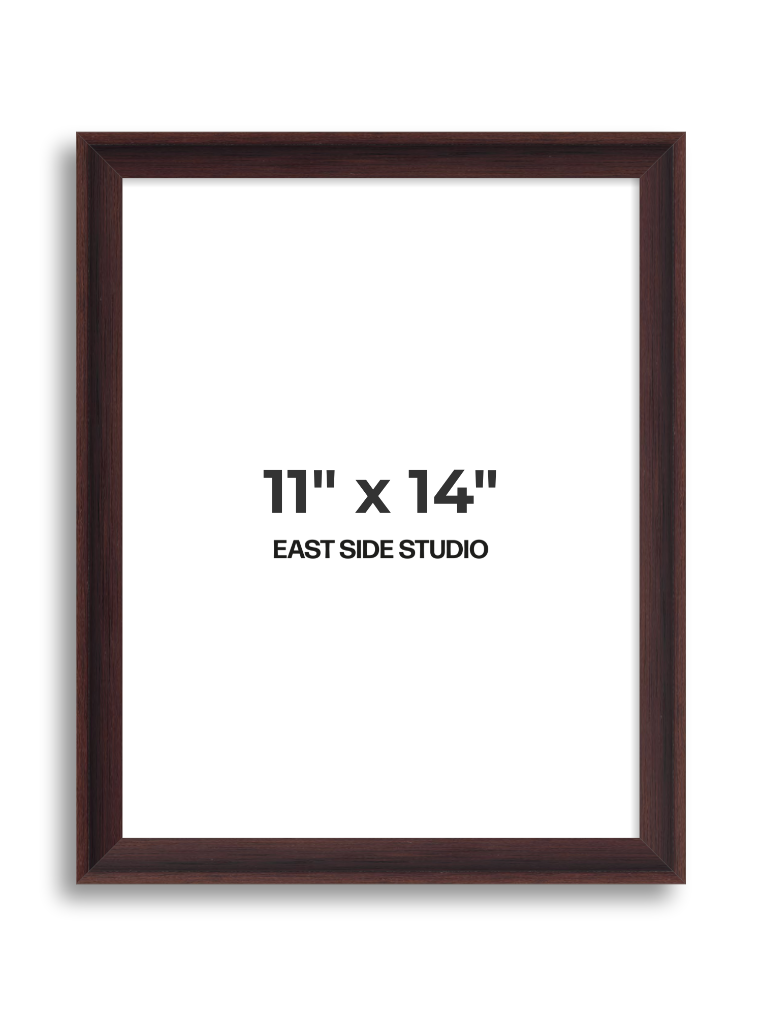 Wenge 11" x 14" picture frame