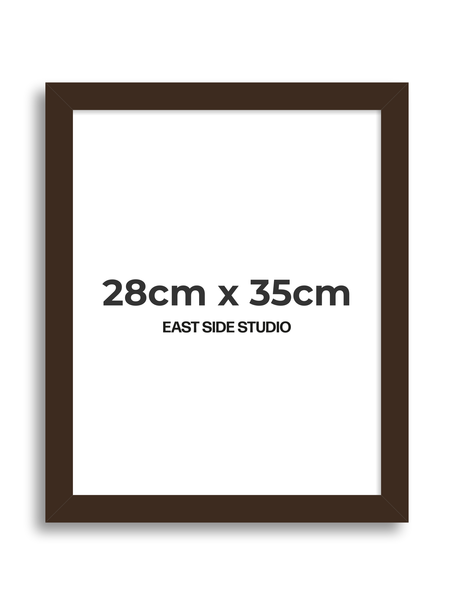 Wenge 28cm x 35cm picture frame