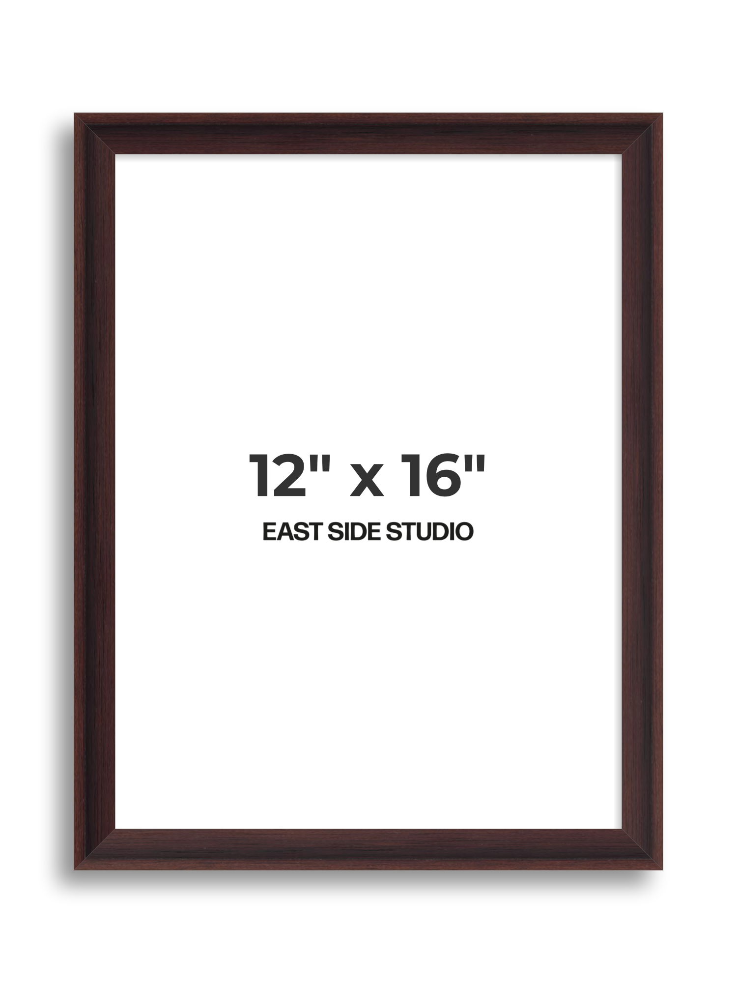 Wenge 12" x 16" picture frame