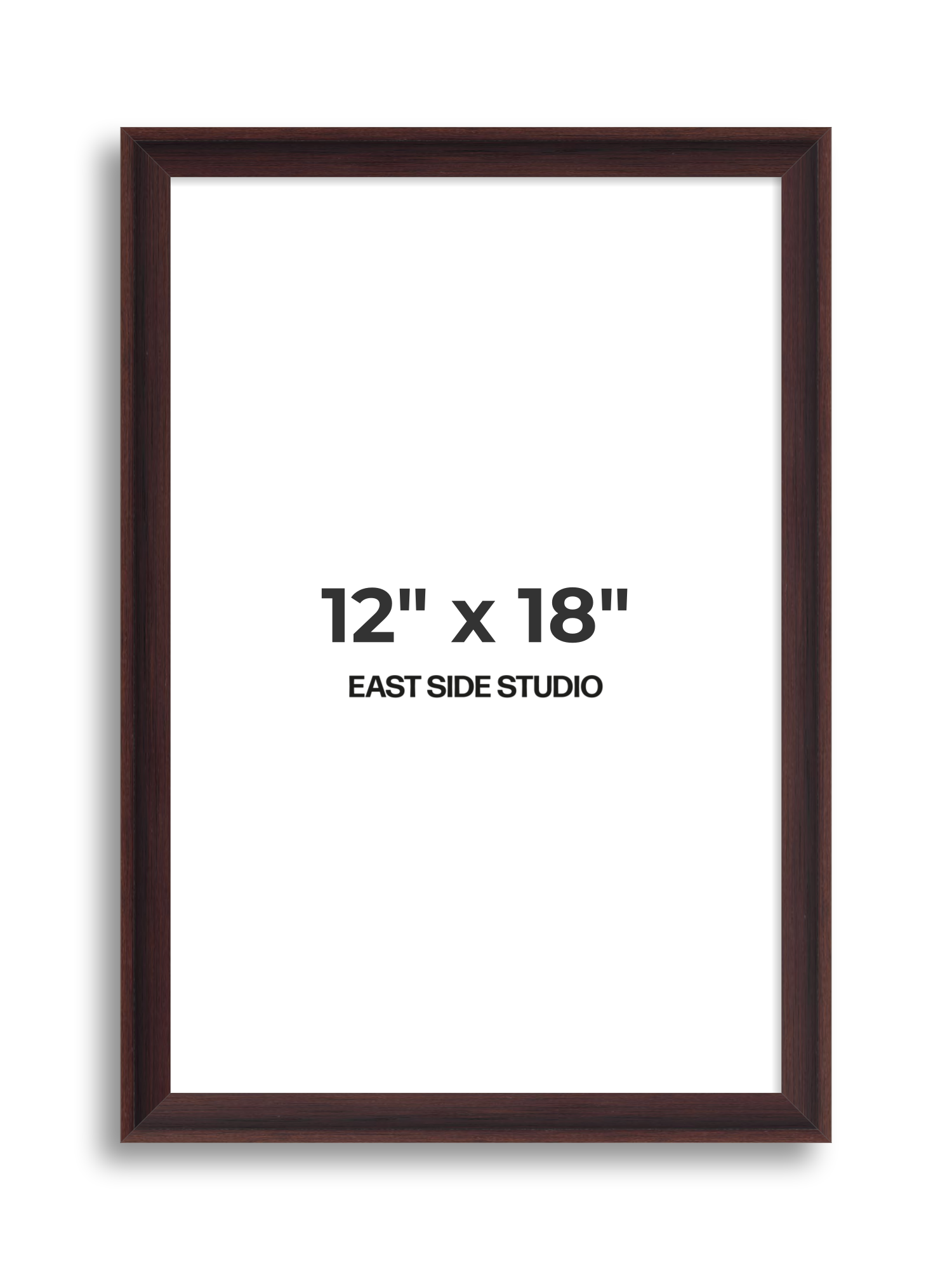 Wenge 12" x 18" picture frame