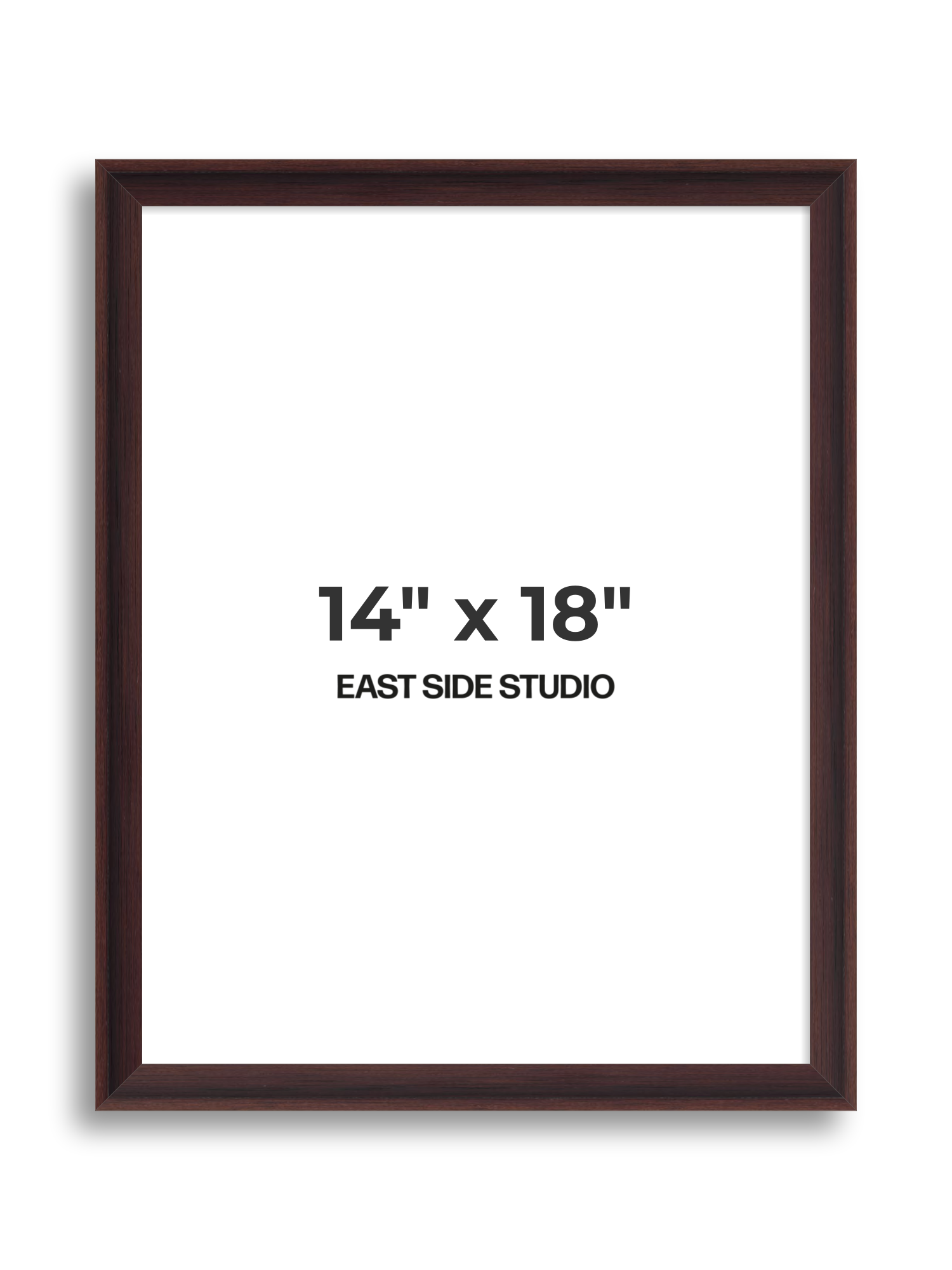 Wenge 14" x 18" picture frame